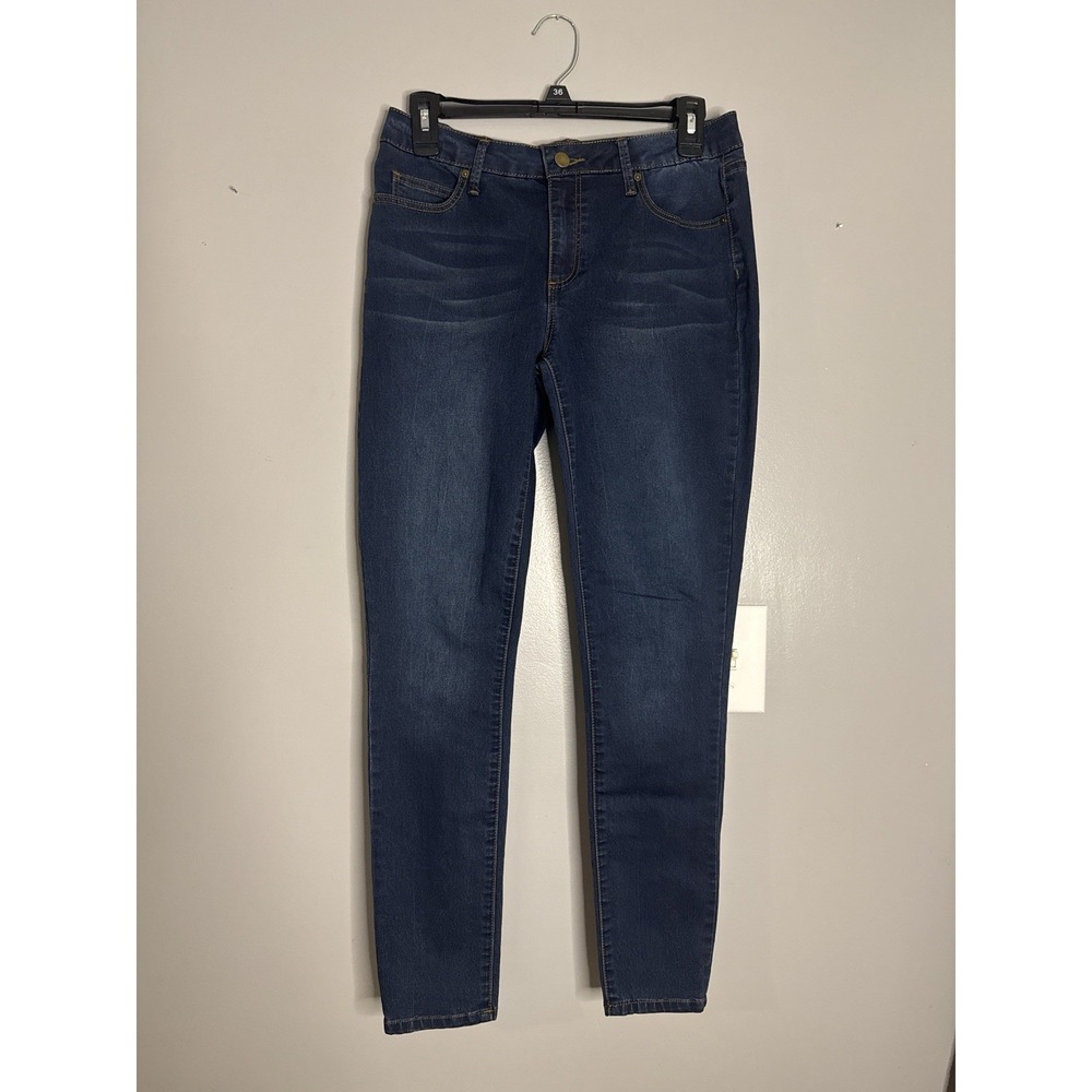 JustFab Womens Skinny Jeans Size 29 Blue Medium Wash Stretch Denim Pants
